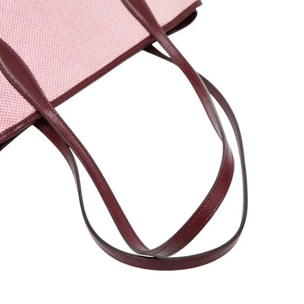 Kate Spade Canvas Leather Tote Bag Pink